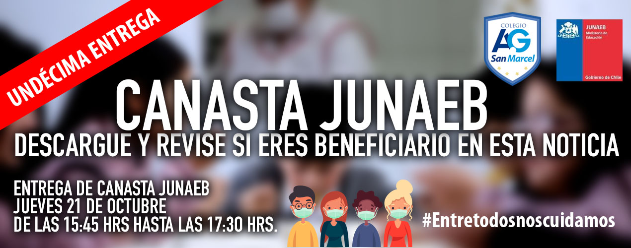Undécima entrega de Canastas Junaeb